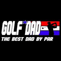 Dad Golf Men The Best Dad By Par Gift For Father's Day Cooling Performance Crew T-Shirt