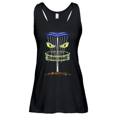 Disc Golf Men Disc Golf Monster Ladies Essential Flowy Tank