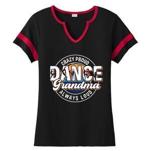 Dance Grandma Mom Mothers Day Dance Grandma Dance Lovers Ladies Halftime Notch Neck Tee