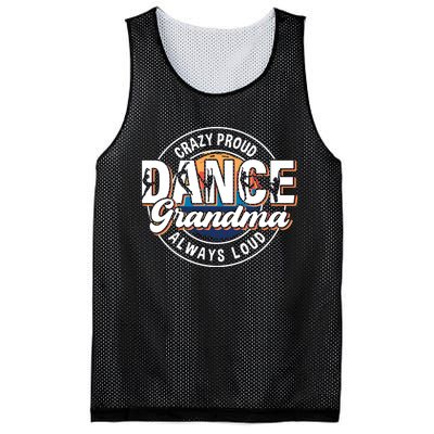 Dance Grandma Mom Mothers Day Dance Grandma Dance Lovers Mesh Reversible Basketball Jersey Tank