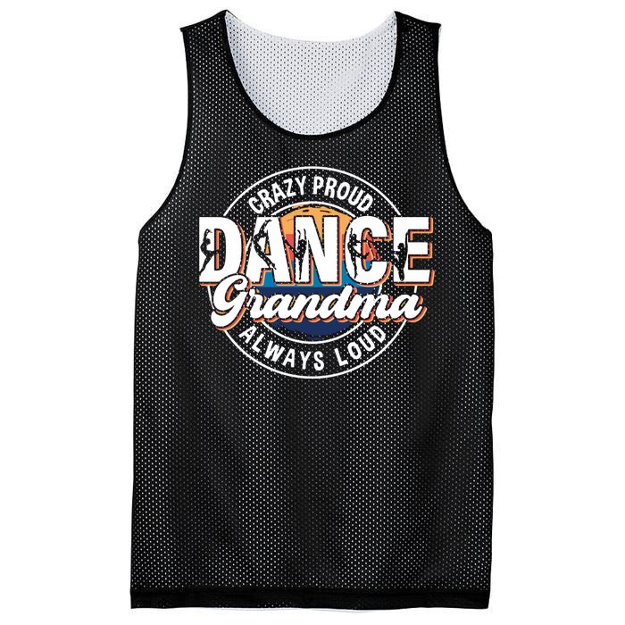 Dance Grandma Mom Mothers Day Dance Grandma Dance Lovers Mesh Reversible Basketball Jersey Tank