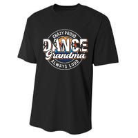 Dance Grandma Mom Mothers Day Dance Grandma Dance Lovers Performance Sprint T-Shirt