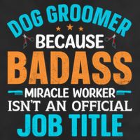 Dog Groomer Miracle Worker Isn't An Job Title Gift 11oz C Handle Ceramic Mug