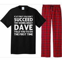 Dave Gift Name Personalized Birthday Funny Christmas Joke Pajama Set