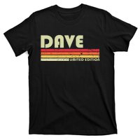 Dave Gift Name Personalized Funny Retro Vintage Birthday T-Shirt