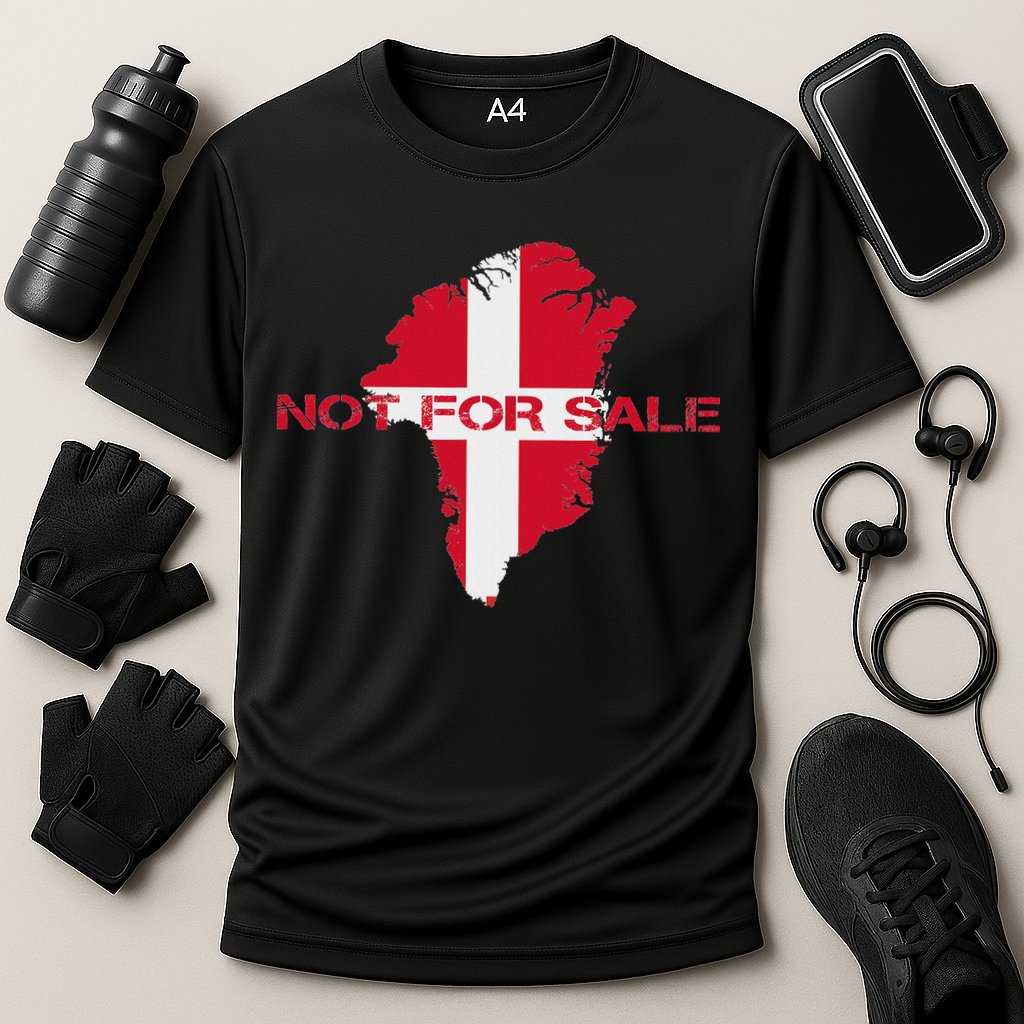 Denmark Greenland Not For Sale Annex Greenland Anti Trump Cooling Performance Crew T-Shirt