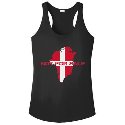 Denmark Greenland Not For Sale Annex Greenland Anti Trump Ladies PosiCharge Competitor Racerback Tank