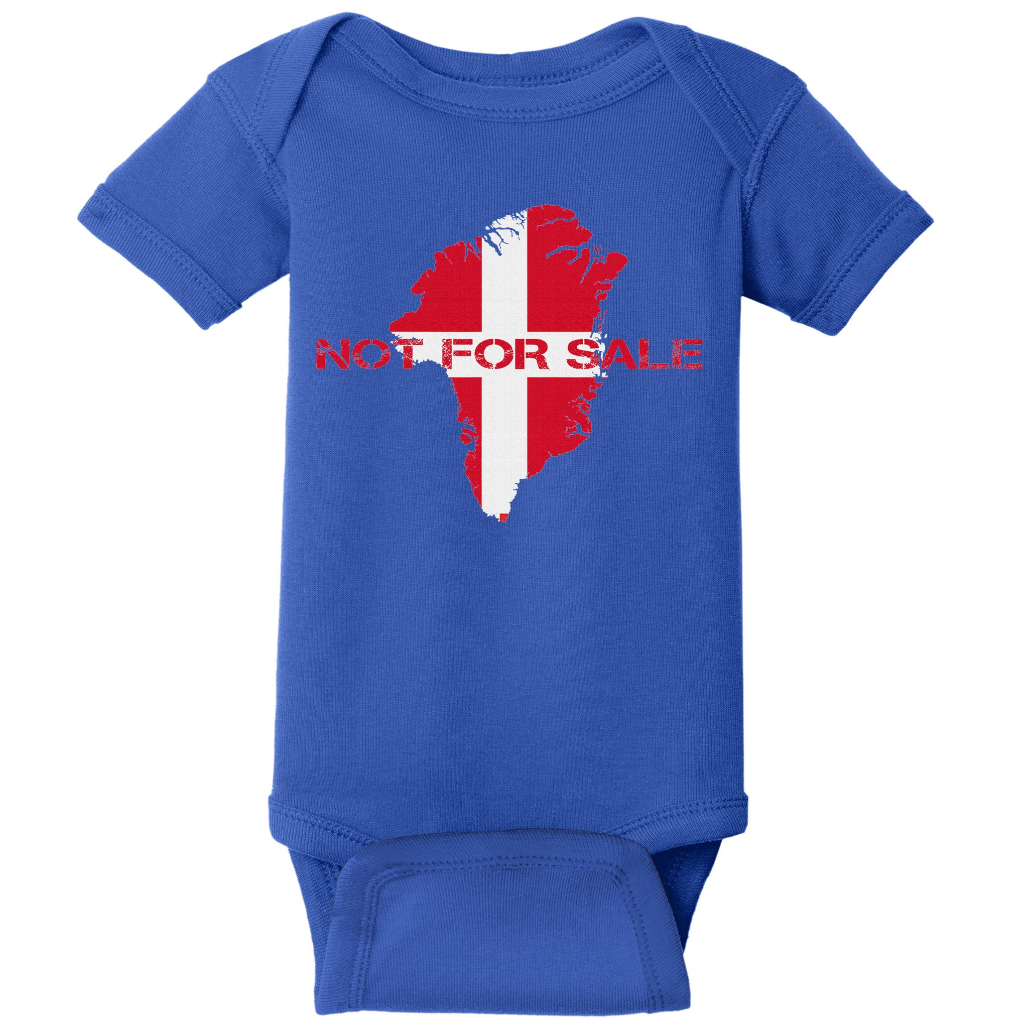 Denmark Greenland Not For Sale Annex Greenland Anti Trump Baby Bodysuit