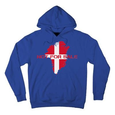 Denmark Greenland Not For Sale Annex Greenland Anti Trump Tall Hoodie