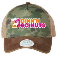 Dink'n Go Nuts Funny Pickleball Player Paddleball Lover Legacy Tie Dye Trucker Hat