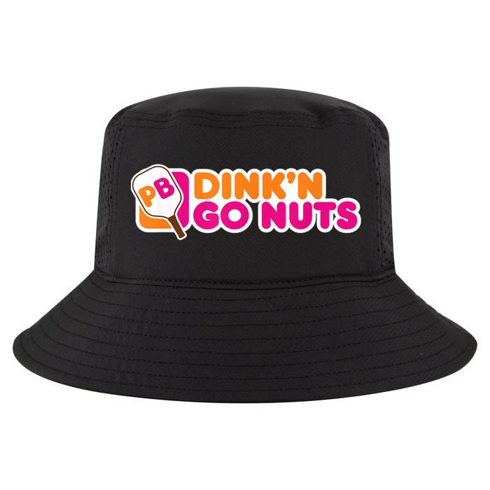 Dink'n Go Nuts Funny Pickleball Player Paddleball Lover Cool Comfort Performance Bucket Hat
