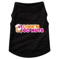 Dink'n Go Nuts Funny Pickleball Player Paddleball Lover Doggie Tank