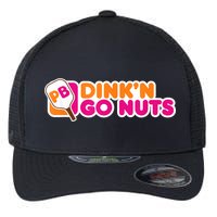 Dink'n Go Nuts Funny Pickleball Player Paddleball Lover Flexfit Unipanel Trucker Cap