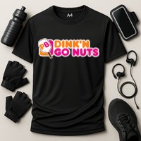 Dink'n Go Nuts Funny Pickleball Player Paddleball Lover Performance Shirt