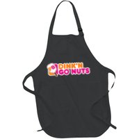 Dink'n Go Nuts Funny Pickleball Player Paddleball Lover Apron
