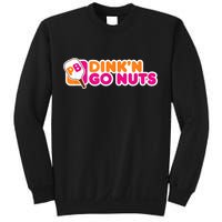 Dink'n Go Nuts Funny Pickleball Player Paddleball Lover Sweatshirt
