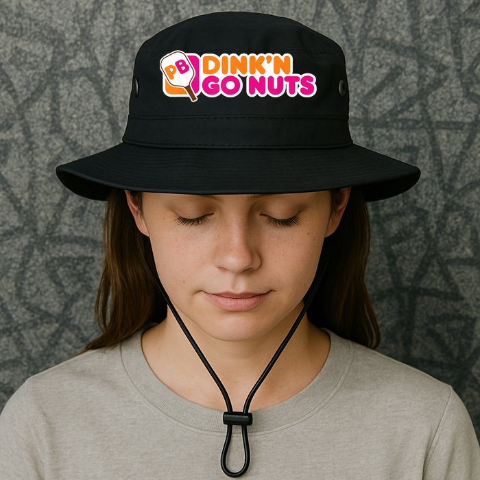 Dink'n Go Nuts Funny Pickleball Player Paddleball Lover Bucket Hat