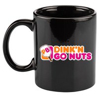 Dink'n Go Nuts Funny Pickleball Player Paddleball Lover 11oz C Handle Ceramic Mug