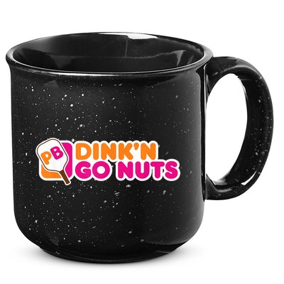 Dink'n Go Nuts Funny Pickleball Player Paddleball Lover 15oz Campfire Ceramic Mug