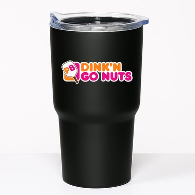 Dink'n Go Nuts Funny Pickleball Player Paddleball Lover Tumbler