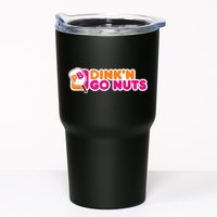 Dink'n Go Nuts Funny Pickleball Player Paddleball Lover Tumbler