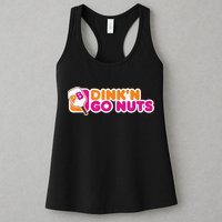 Dink'n Go Nuts Funny Pickleball Player Paddleball Lover Womens Tank Top
