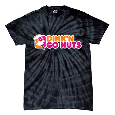 Dink'n Go Nuts Funny Pickleball Player Paddleball Lover Tie-Dye T-Shirt