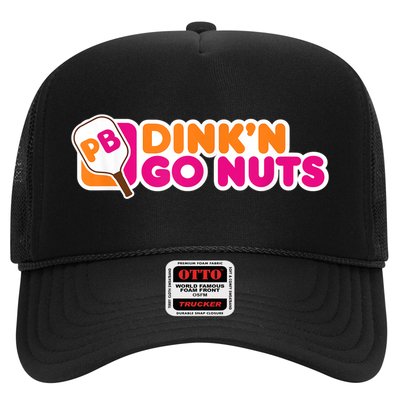 Dink'n Go Nuts Funny Pickleball Player Paddleball Lover Trucker Hat