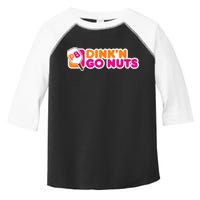 Dink'n Go Nuts Funny Pickleball Player Paddleball Lover Toddler Fine Jersey T-Shirt