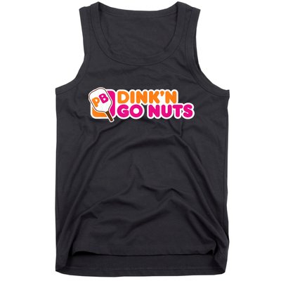 Dink'n Go Nuts Funny Pickleball Player Paddleball Lover Tank Top