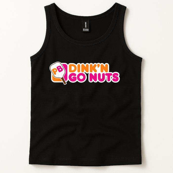 Dink'n Go Nuts Funny Pickleball Player Paddleball Lover Tank Top