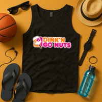 Dink'n Go Nuts Funny Pickleball Player Paddleball Lover Tank Top