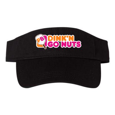 Dink'n Go Nuts Funny Pickleball Player Paddleball Lover Visor