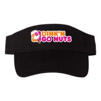 Dink'n Go Nuts Funny Pickleball Player Paddleball Lover Visor