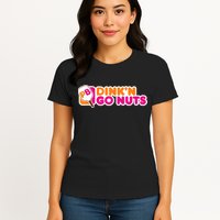 Dink'n Go Nuts Funny Pickleball Player Paddleball Lover Womens T-Shirt