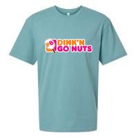 Dink'n Go Nuts Funny Pickleball Player Paddleball Lover Sueded Cloud Jersey T-Shirt