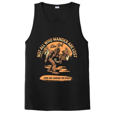 Disc Golf Not All Who Wander Are Lost PosiCharge Competitor Tank