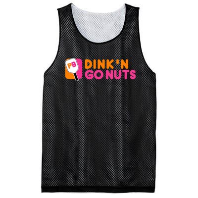 DinkN Go Nuts Pickleball Paddle Mesh Reversible Basketball Jersey Tank