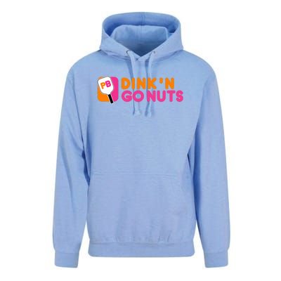 DinkN Go Nuts Pickleball Paddle Unisex Surf Hoodie