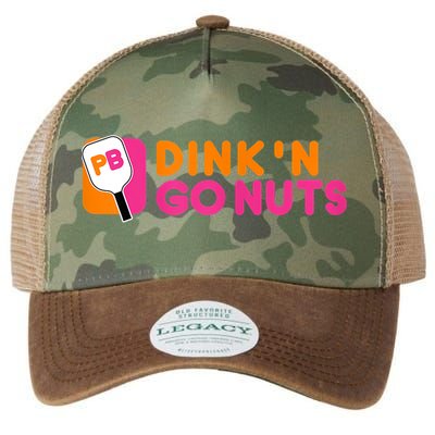 Dink'n Go Nuts Pickleball Paddle TShirt Legacy Tie Dye Trucker Hat