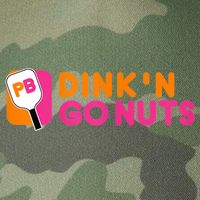 Dink'n Go Nuts Pickleball Paddle TShirt Legacy Tie Dye Trucker Hat