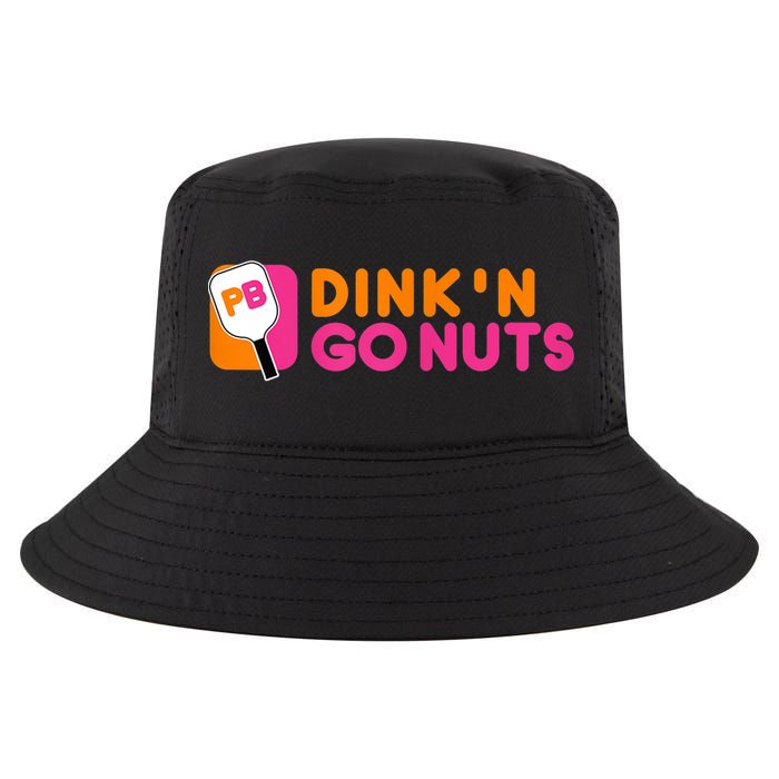 Dink'n Go Nuts Pickleball Paddle TShirt Cool Comfort Performance Bucket Hat