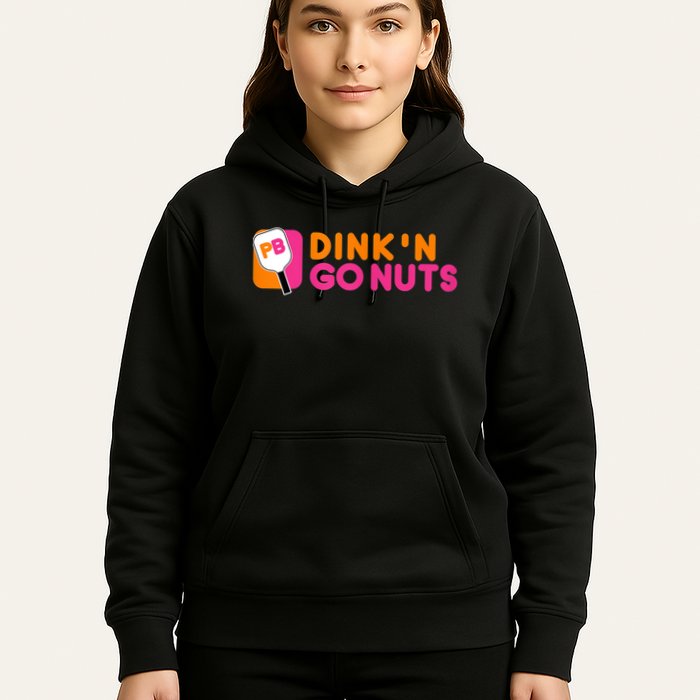 Dink'n Go Nuts Pickleball Paddle TShirt Hoodie
