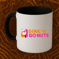 Dink'n Go Nuts Pickleball Paddle TShirt Mug