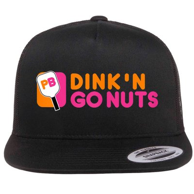 Dink'n Go Nuts Pickleball Paddle TShirt Flatbill Hat