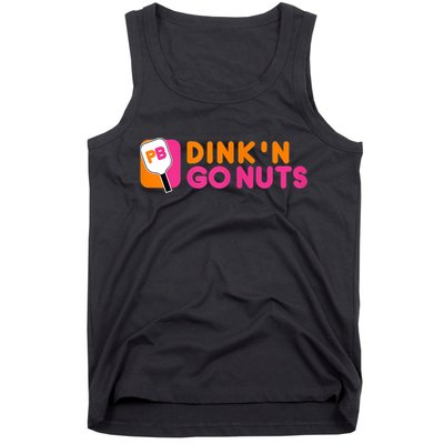 Dink'n Go Nuts Pickleball Paddle TShirt Tank Top