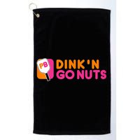 Dink'n Go Nuts Pickleball Paddle TShirt Golf Towel