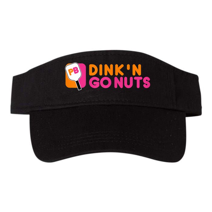 Dink'n Go Nuts Pickleball Paddle TShirt Visor