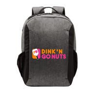 Dink'n Go Nuts Pickleball Paddle TShirt Vector Backpack