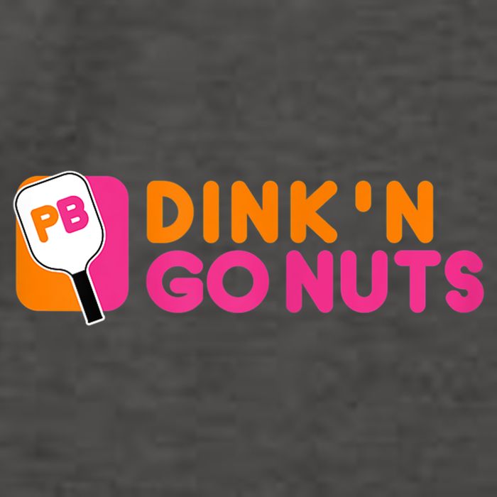 Dink'n Go Nuts Pickleball Paddle TShirt Vector Backpack